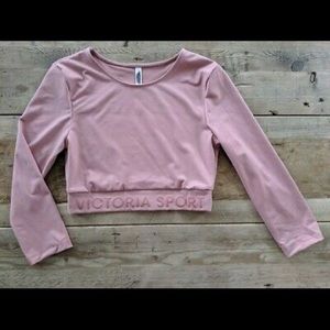 Victoria sport crop top xs